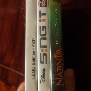 3 PS3 games in good condition